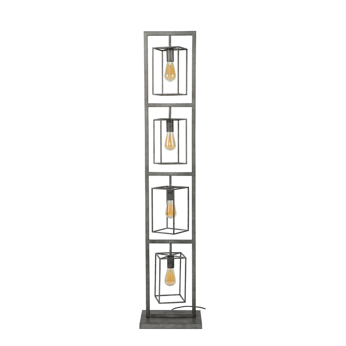 Vloerlamp Cubic Tower 4L