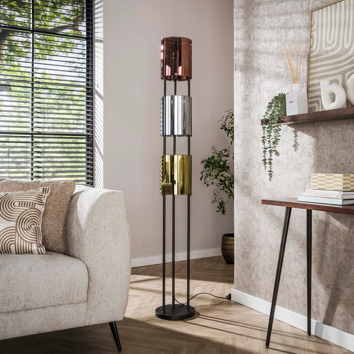 Vloerlamp Lucente Tricolore 3L