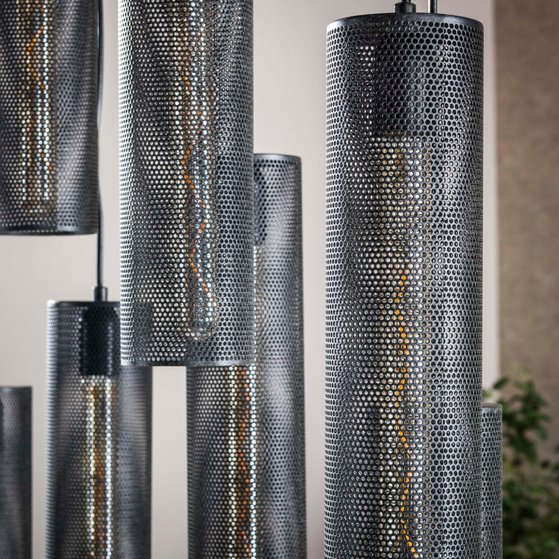 Hanglamp Tube Mesh 5+4L