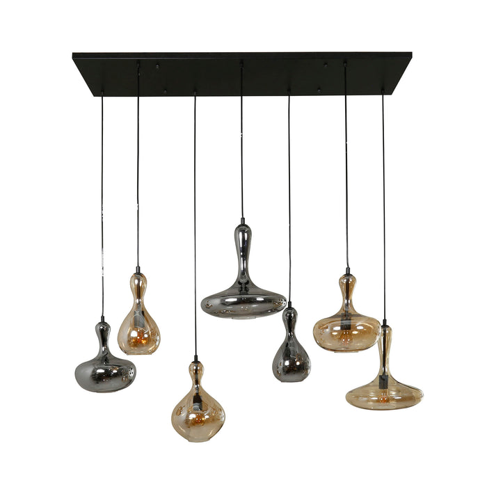 Hanglamp Karaf 4+3L
