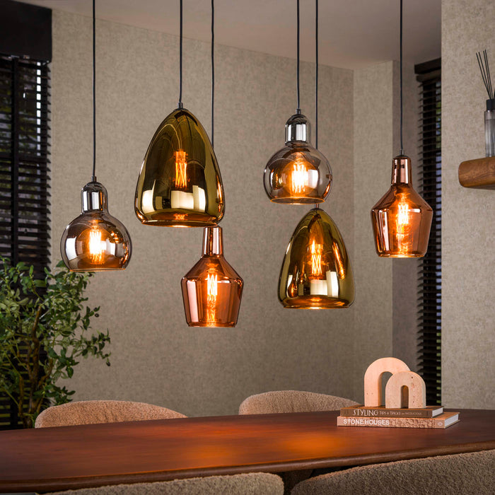 Hanglamp Tricolore 3+3L
