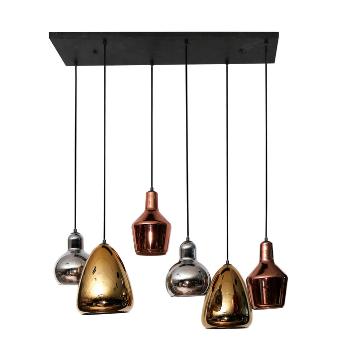 Hanglamp Tricolore 3+3L