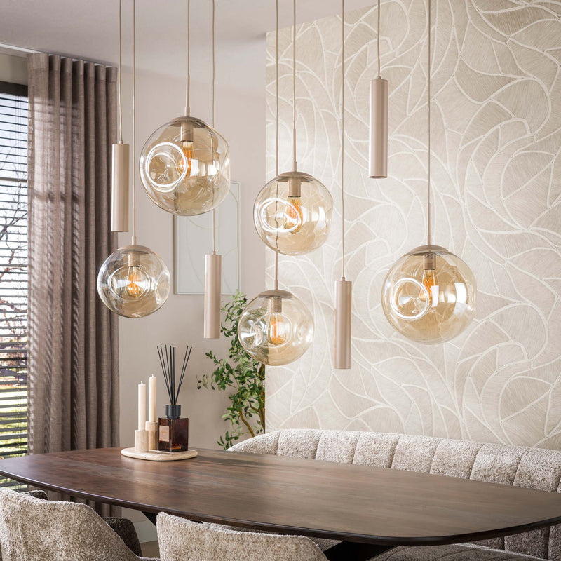 Hanglamp Stellar pendel 5+4L