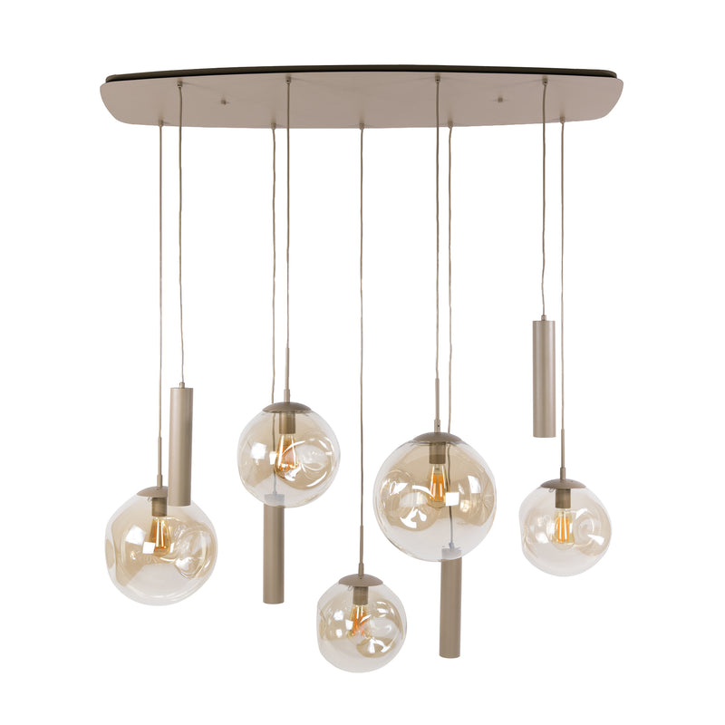 Hanglamp Stellar pendel 5+4L