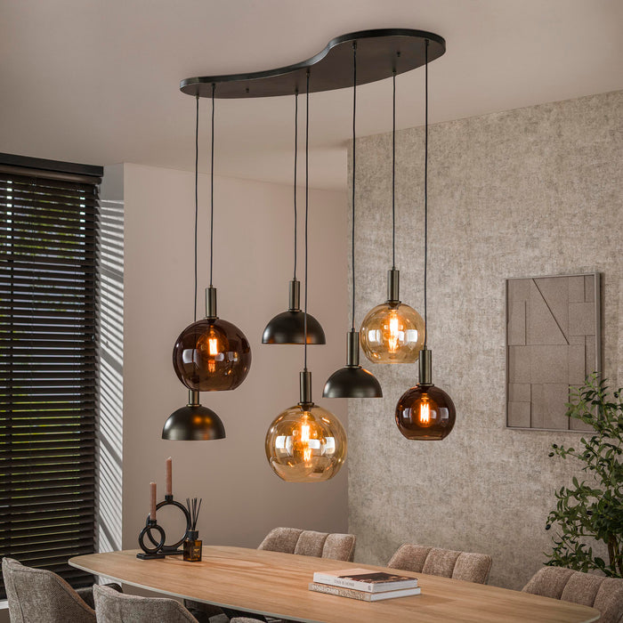 Hanglamp Cluster 4+3L