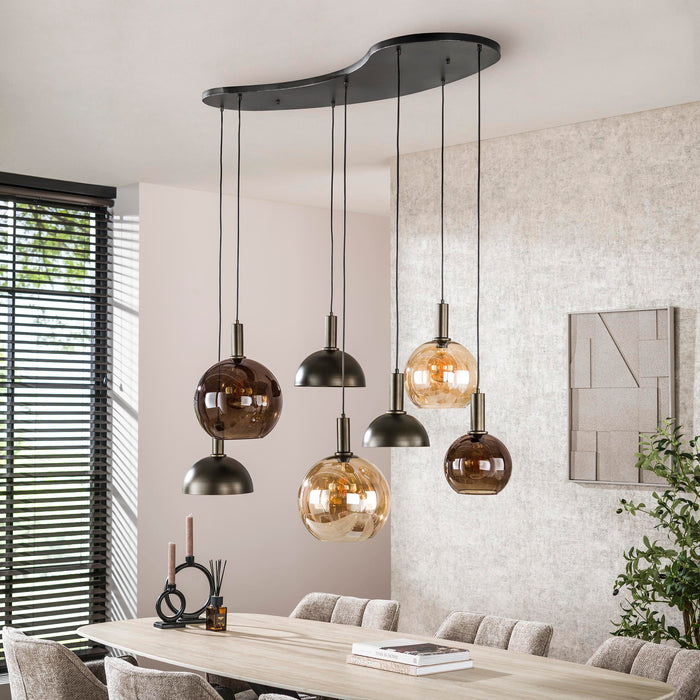 Hanglamp Cluster 4+3L