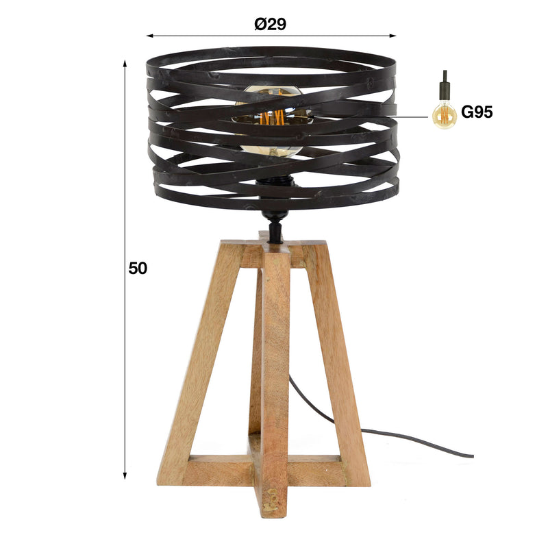 Tafellamp Twist 1L