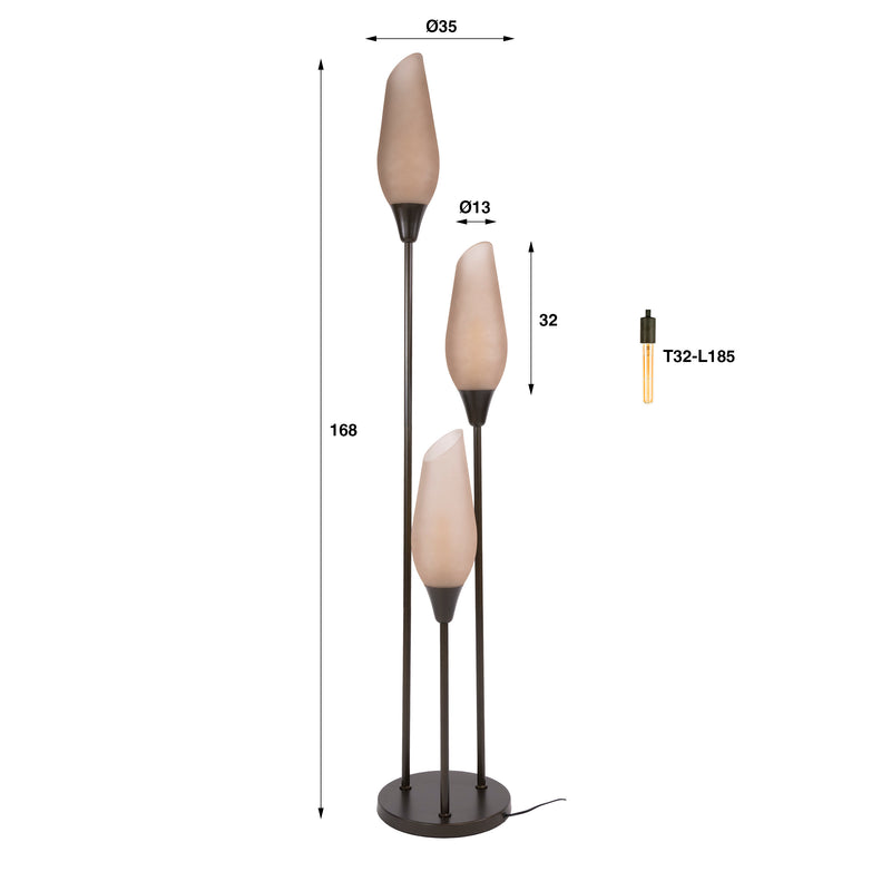 Vloerlamp Cocoon 3L