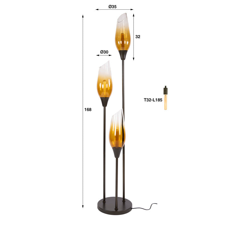 Vloerlamp Cocoon 3L
