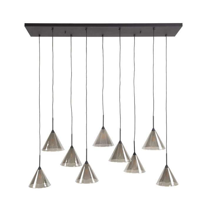 Hanglamp Conic 5+4L