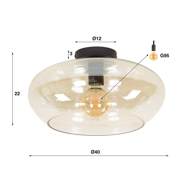 Plafondlamp Elevate 1L