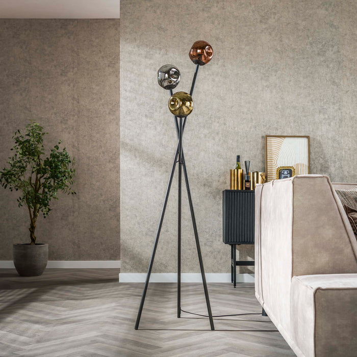 Vloerlamp Molecule 3L