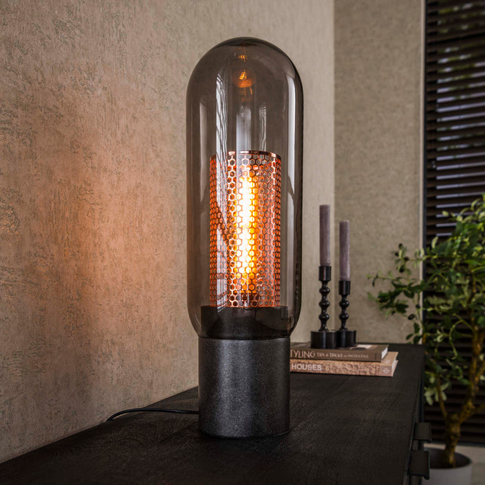 Tafellamp Smoke Mesh 1L