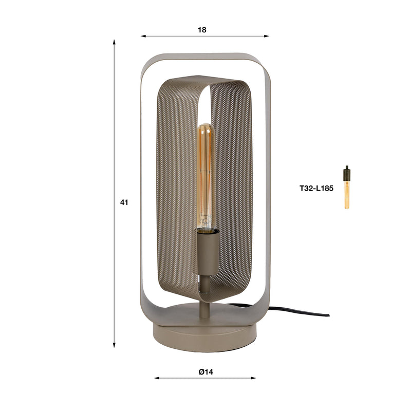 Tafellamp Mesh Rotate 1L