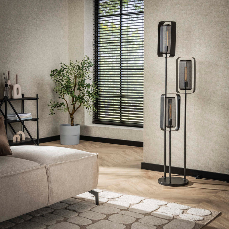 Vloerlamp Mesh Rotate 3L