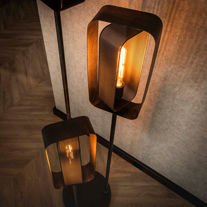 Vloerlamp Mesh Rotate 3L