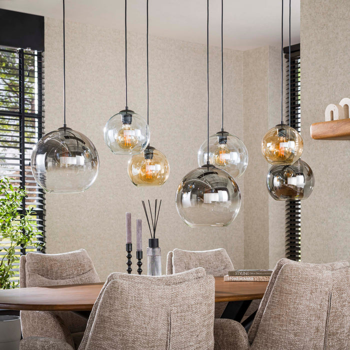 Hanglamp Multi Globe 4+3L