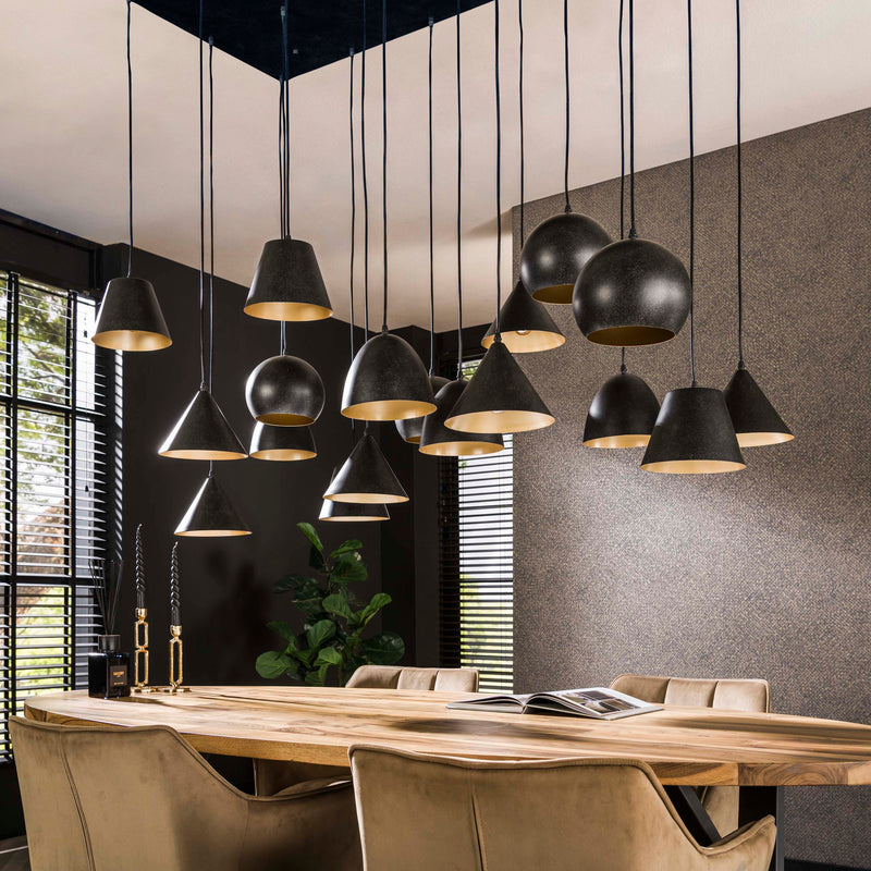 Hanglamp Metal XXL 6+6+6L