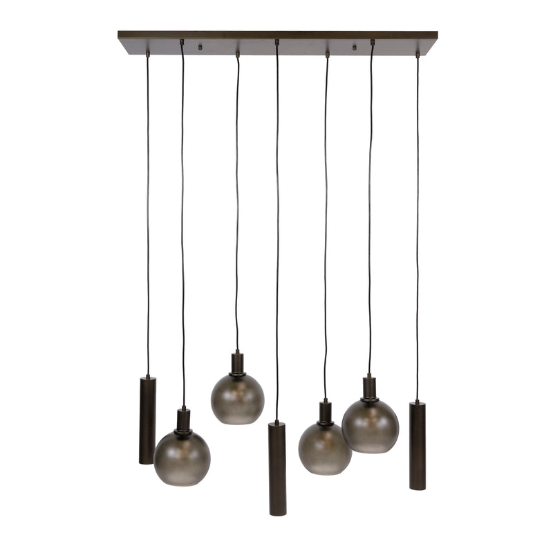 Hanglamp Sfera Tricolore 4+3L