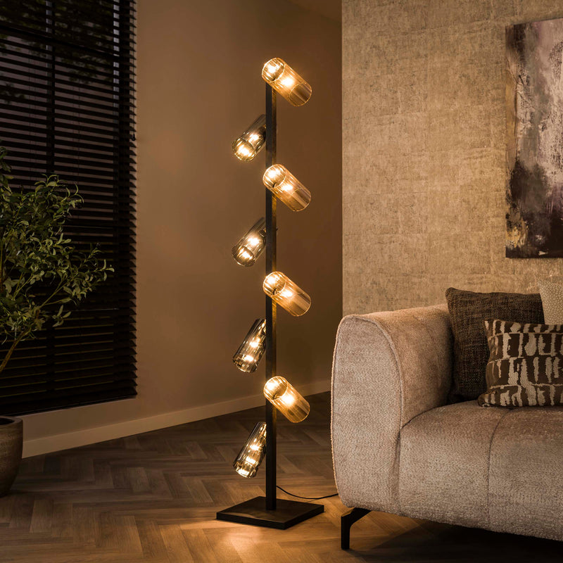 Vloerlamp Cylinder Glass 8L