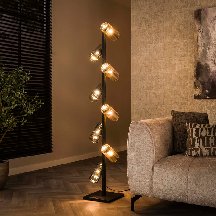 Vloerlamp Cylinder Glass 8L