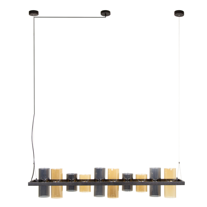 Hanglamp Cylinder Glass 10L