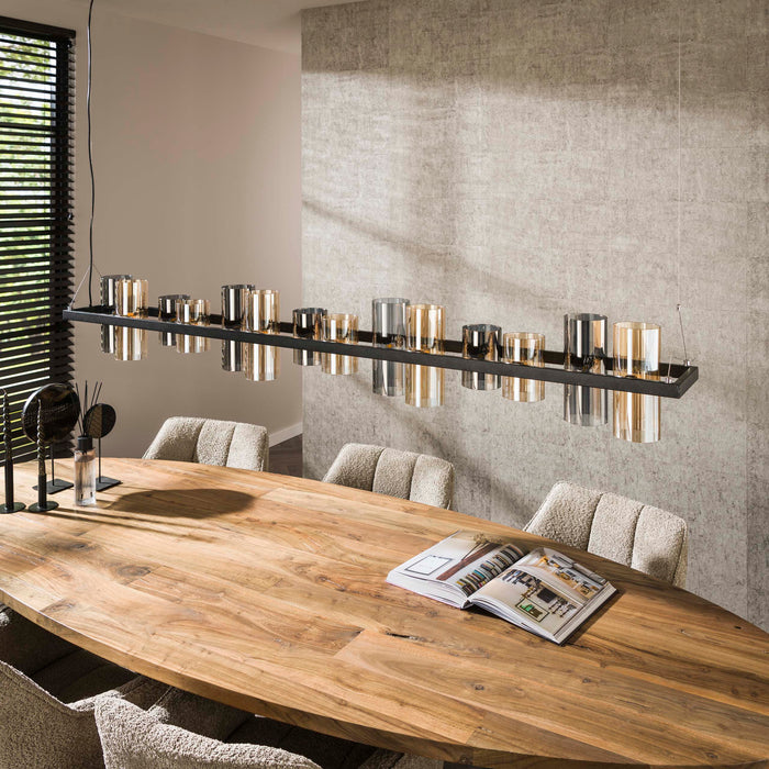 Hanglamp Cylinder Glass 14L