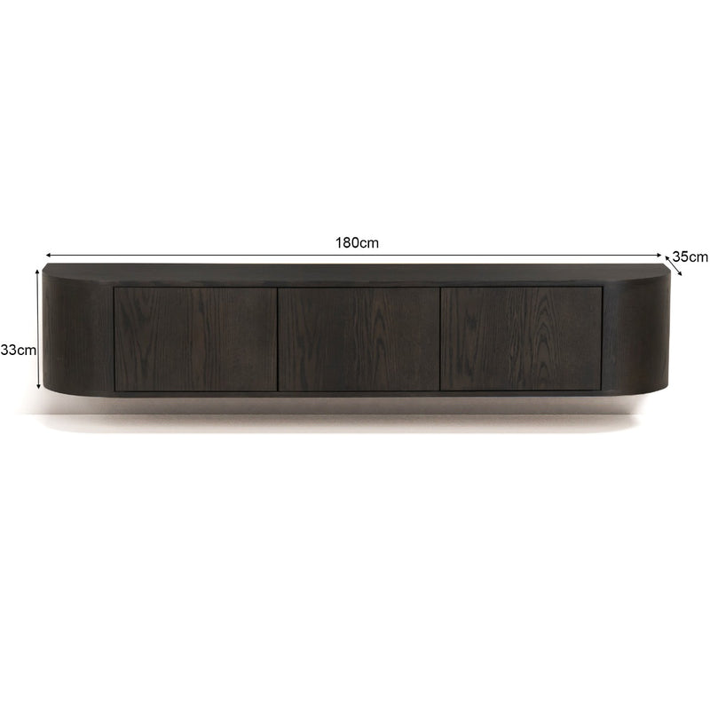 Novero | Espresso Zwevend 180cm