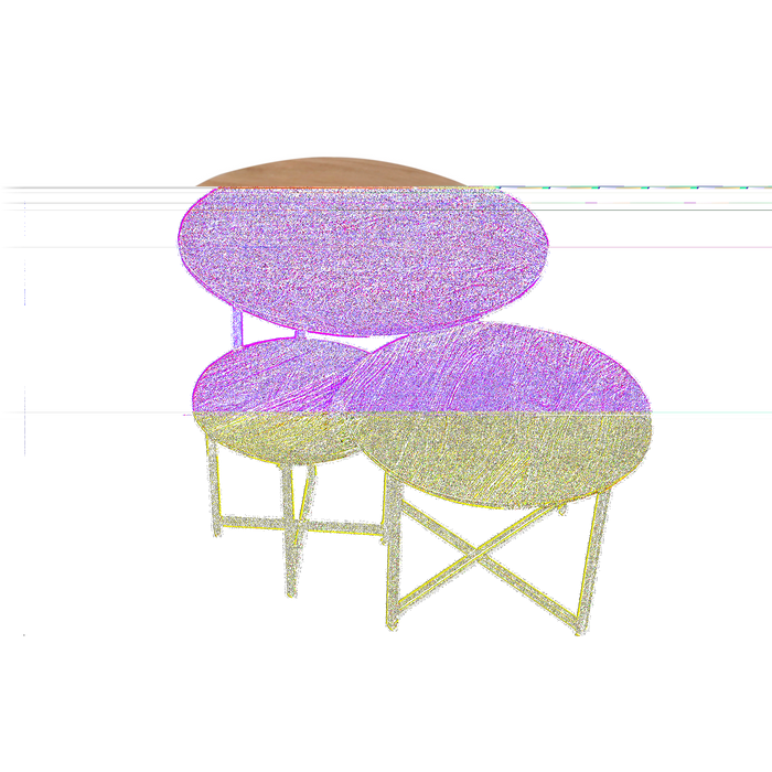 Salontafel RichWood | Set van 3