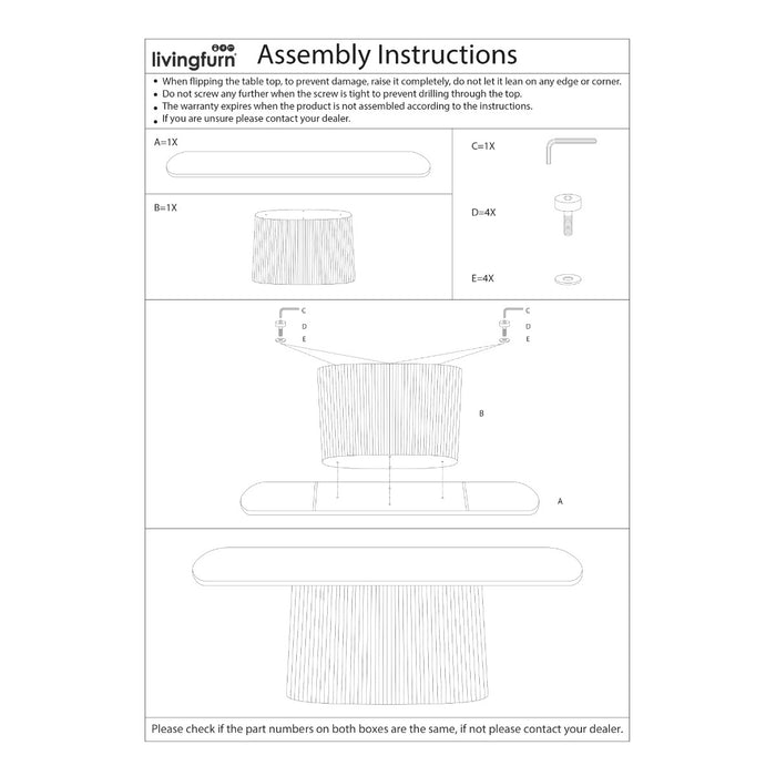 Eettafel Patrice | Mangohout | Ovaal | 230cm