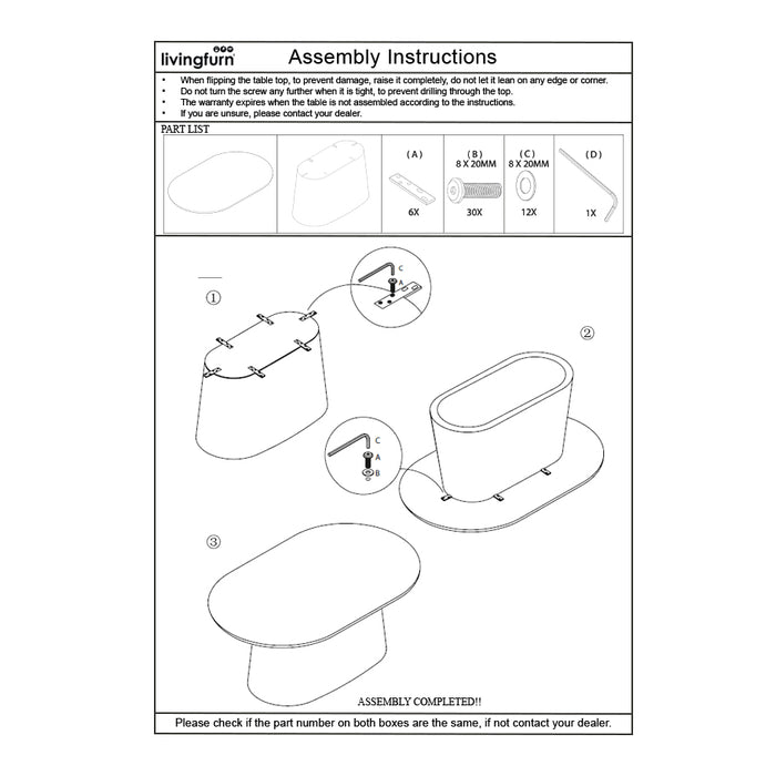 Eettafel Novero | Eikenhout | Ovaal