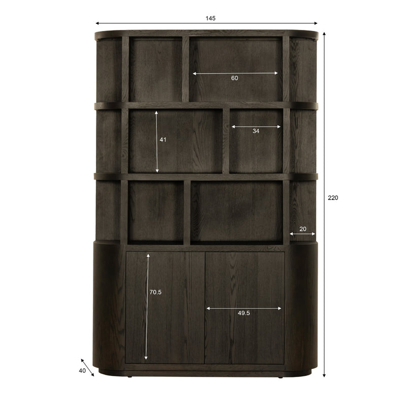 Novero Espresso | 145cm