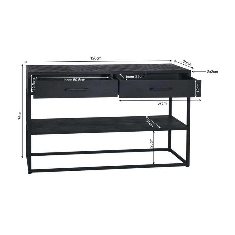 Sidetable New York | 2 lades