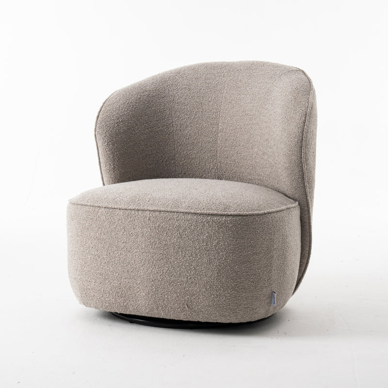 Sammy | STOF ALPINE | Draaifauteuil Teddy #01 Natural