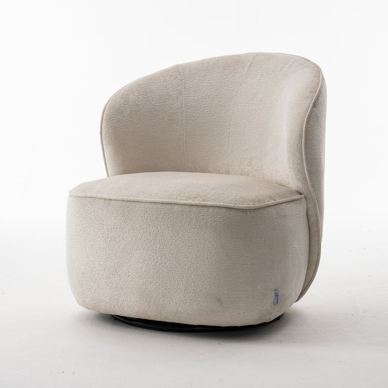 Sammy | STOF LORIS | Draaifauteuil #01 Cream