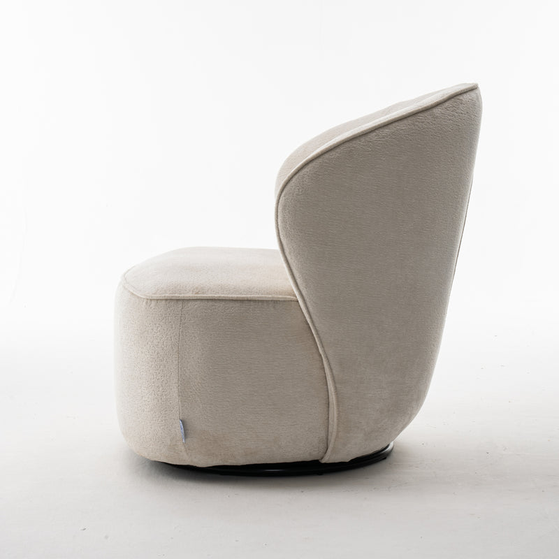 Sammy | STOF LORIS | Draaifauteuil #01 Cream