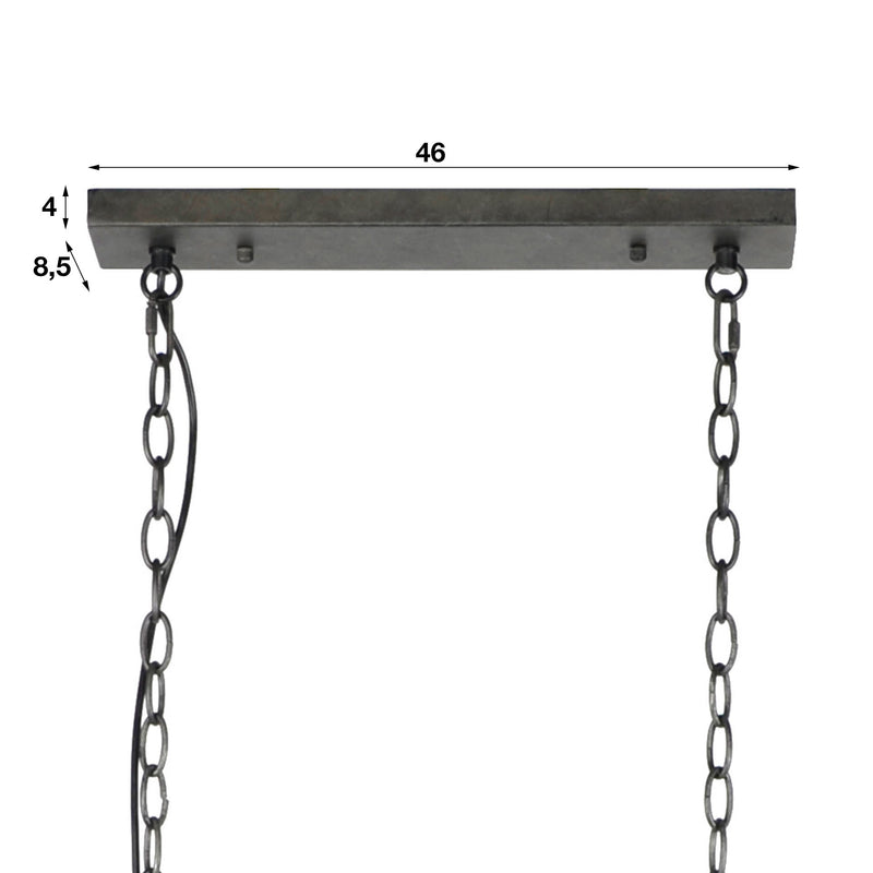 Hanglamp Cylinder Wire 2L