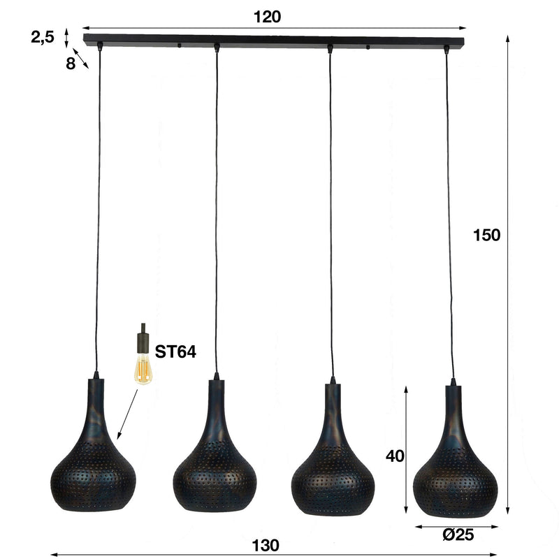 Hanglamp Punch Cone 4L