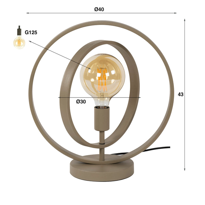 Tafellamp Turn Around 1L