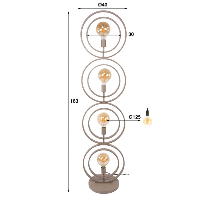 Vloerlamp Turn Around 4L