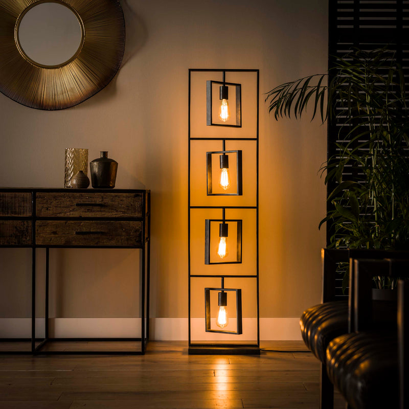 Vloerlamp Turn Square 4L