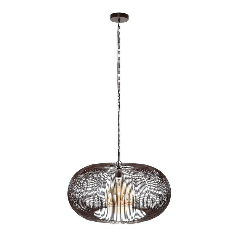Hanglamp Copper Twist 1L Ø70