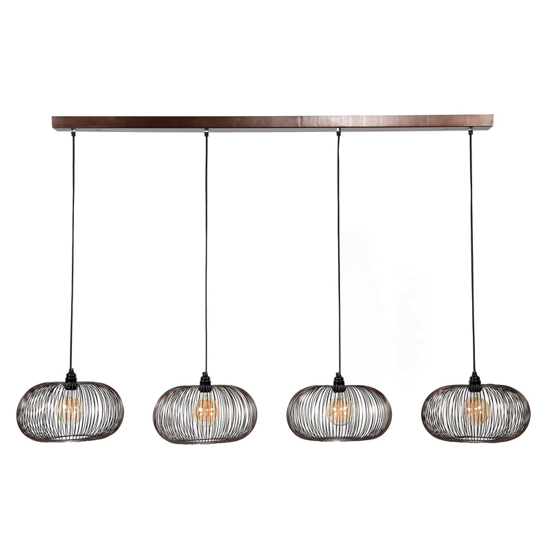 Hanglamp Copper Twist 4L