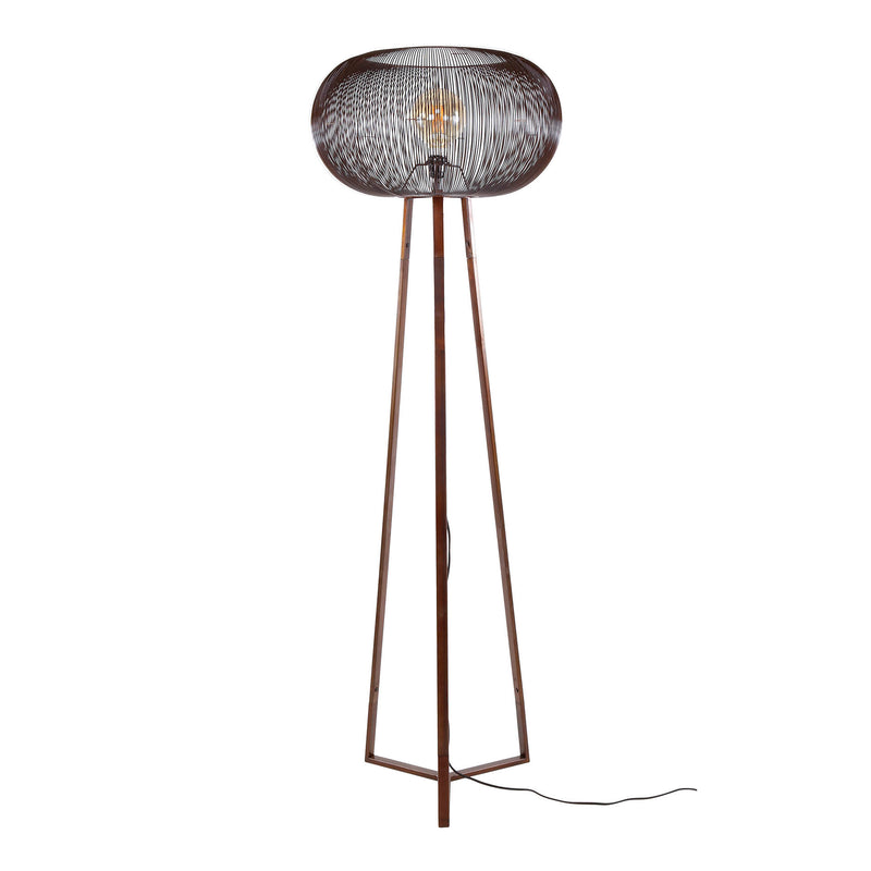 Vloerlamp Copper Twist 1L