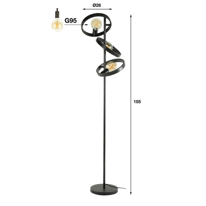 Vloerlamp Hover 3L