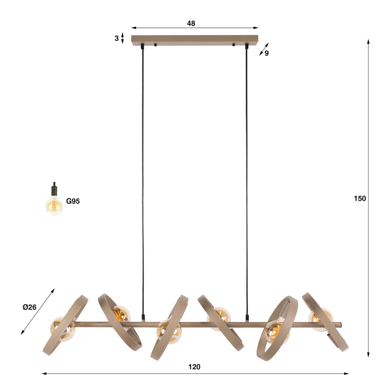 Hanglamp Hover 6L