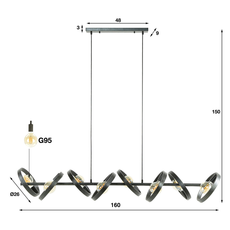 Hanglamp Hover 8L