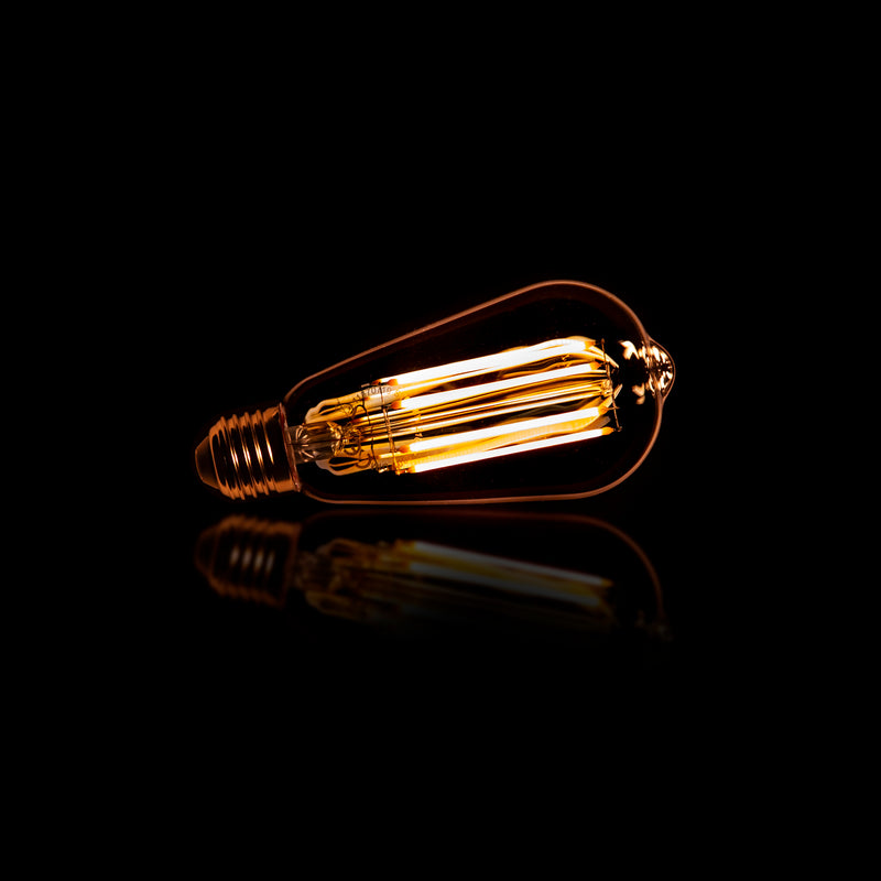 Lichtbron LED [ST64] filament druppel