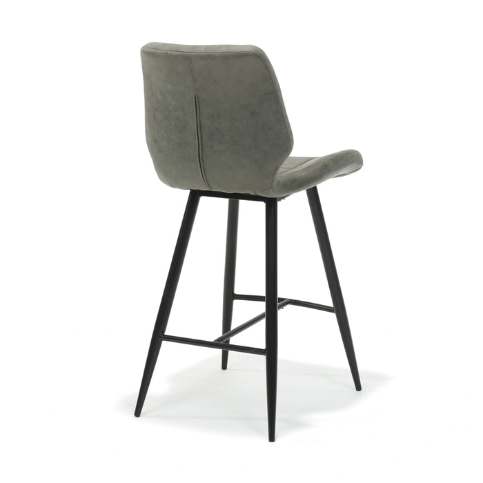 Barkruk Borgo | STOF SOFT | zwart Steel