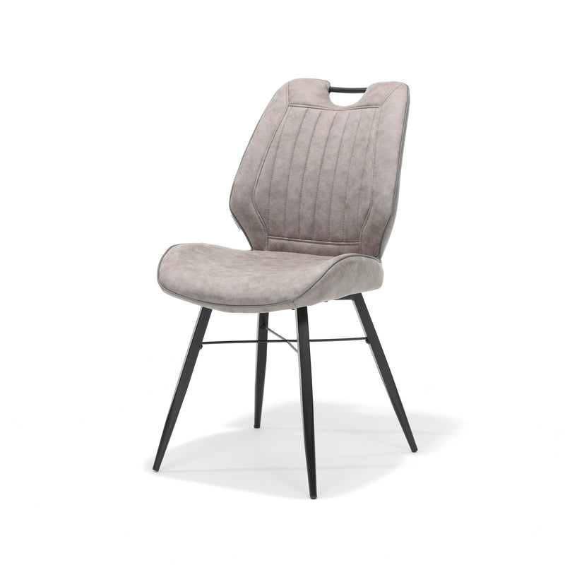 Stoel Quattro | STOF SOFT | 64 cm cm | zwart Pebble